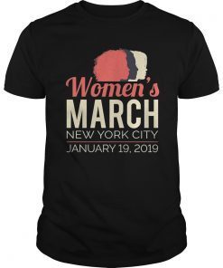 New York City NYC Women's March January 19 2019 Shirt