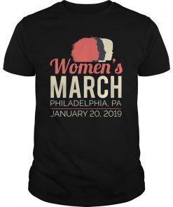 Philadelphia Womens March January 20 2019 Long Sleeve TShirt