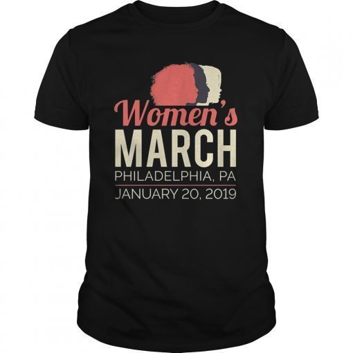 Philadelphia Womens March January 20 2019 Long Sleeve TShirt