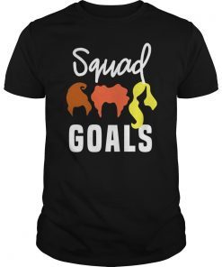 Squad Goals Halloween Tshirt - Hocus Pocus Witches Squad