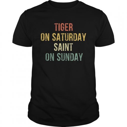 Tiger Saturday Saint Sunday Vintage T-Shirt