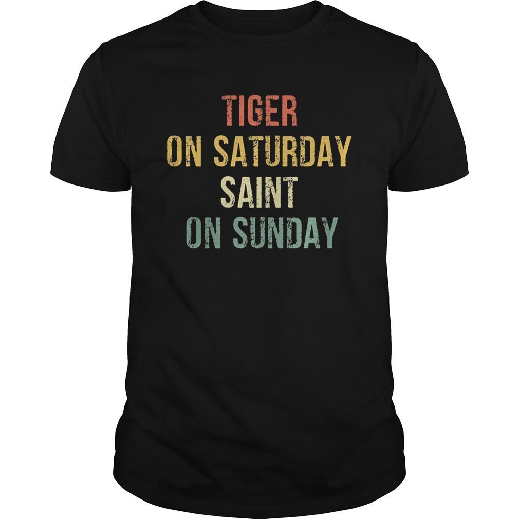 Tiger Saturday Saint Sunday Vintage T-Shirt