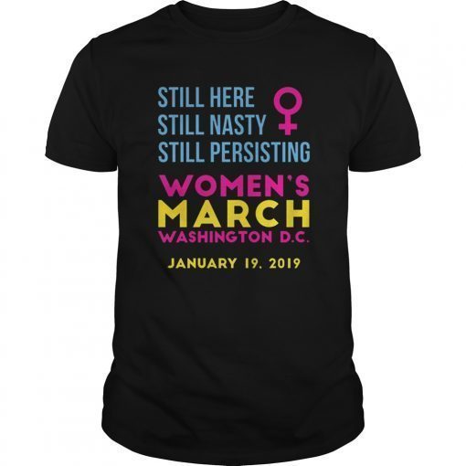 Washington DC Womens March January 19 2019 TShirt
