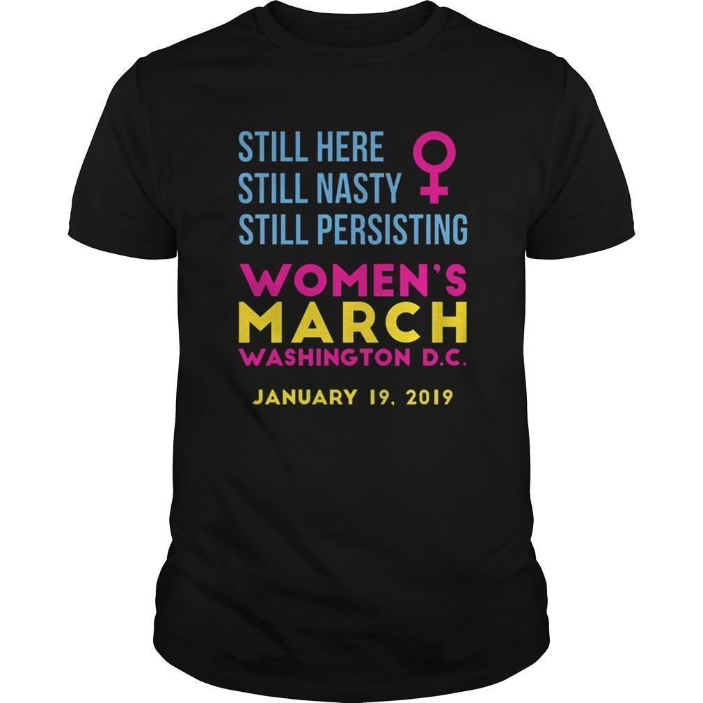 Washington DC Womens March January 19 2019 TShirt