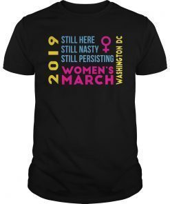 Washington DC Women's March January 19 2019 TShirt