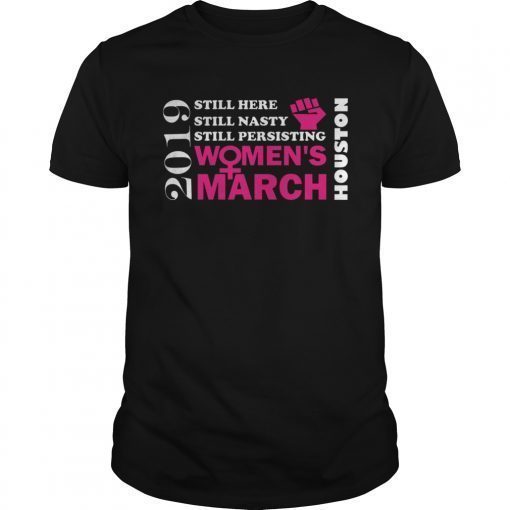 Women's March January 2019 Houston Texas T-Shirt