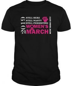 Women's March January 2019 New York City T-Shirt