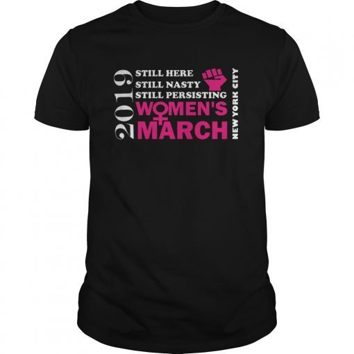 Women's March January 2019 New York City T-Shirt