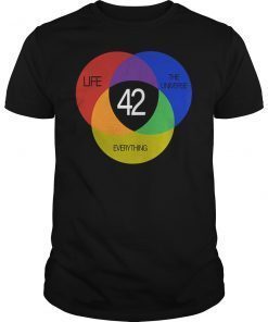 42 The Answer to Life the Universe and Everything T-Shirt