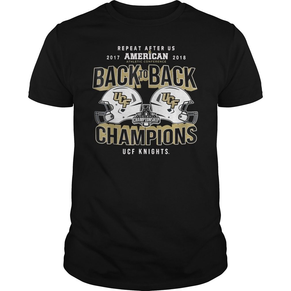 Back To Back Championship UCF Knights Football T-Shirt