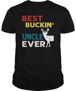 Best Buckin Uncle Ever Vintage T-Shirt