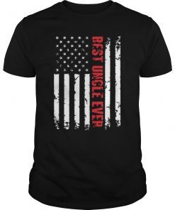 Best Uncle Ever American Flag T Shirt Gifts For Men