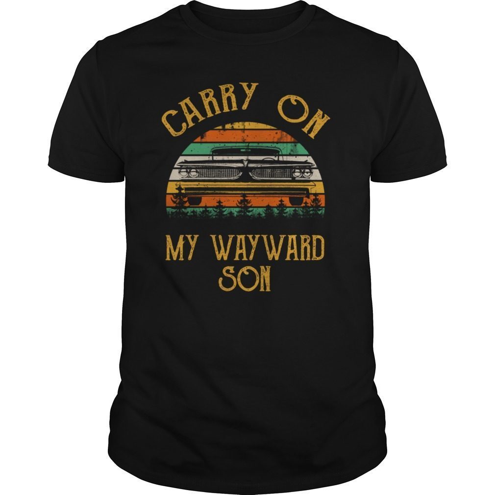 Carry on my wayward son Vintage Retro T-Shirt