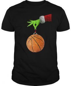 Grinches Funny Christmas Xmas Basketball T-Shirt