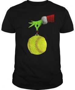 Grinches Funny Christmas Xmas Softball T-Shirt