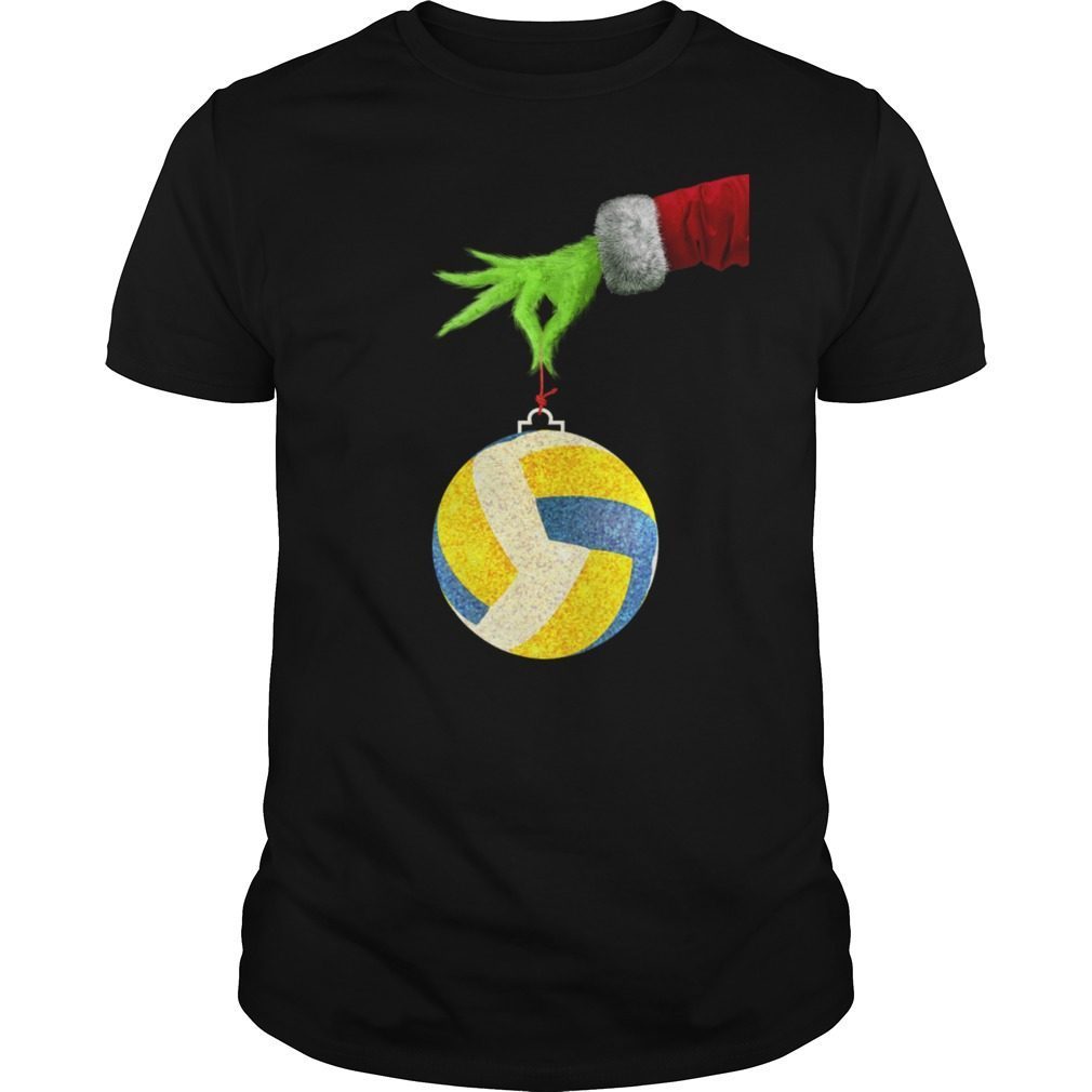 Grinches Funny Christmas Xmas Volleyball T-Shirt