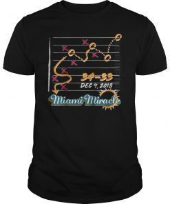 Miami Miracle Funny Miami Football Dolphins T-Shirt
