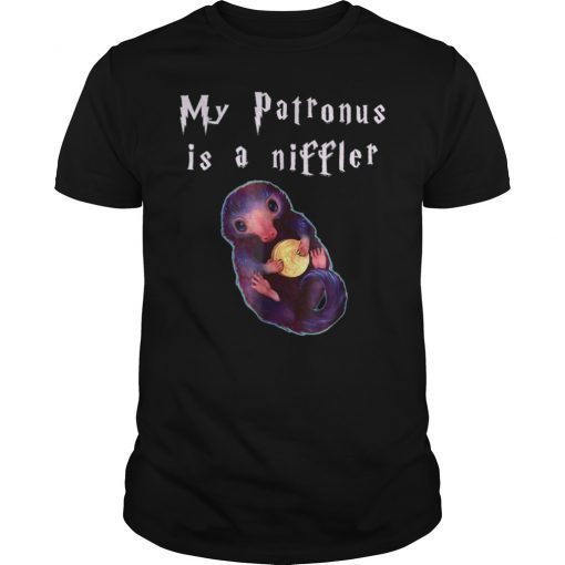 My Patronus is a Niffler Christmas Gifts T-Shirt
