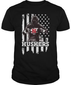 Nebraska Cornhuskers Player Flag Funny T-Shirt