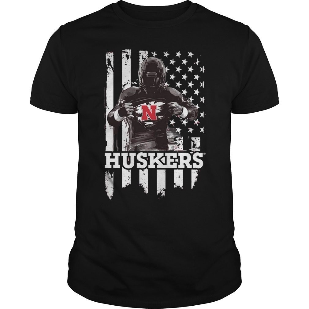 Nebraska Cornhuskers Player Flag Funny T-Shirt