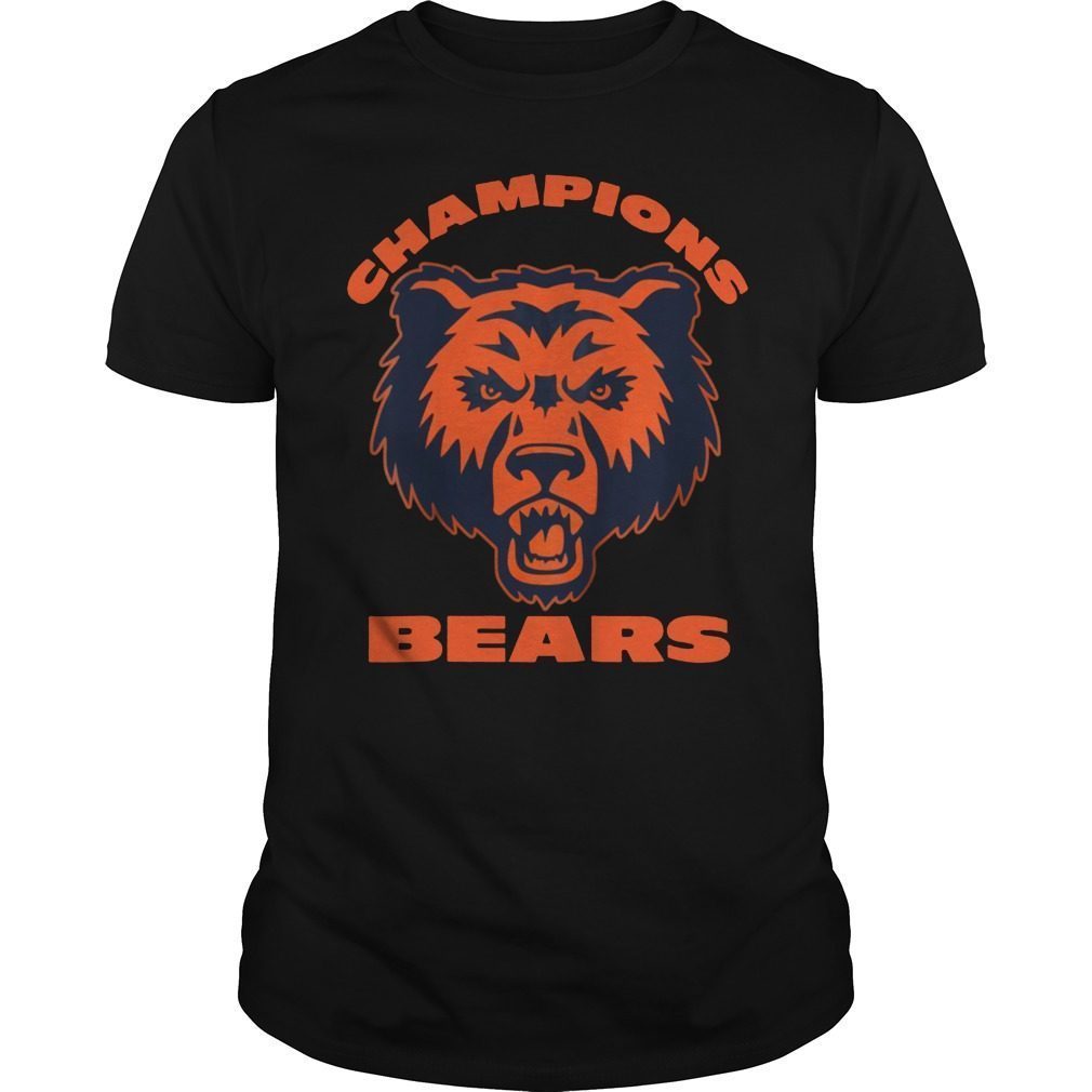 North Champions 2018 Bears T-Shirt
