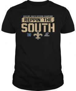 Reppin The South New Orleans Saints Division Champions Shirt
