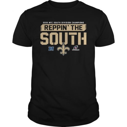 Reppin The South New Orleans Saints Division Champions Shirt