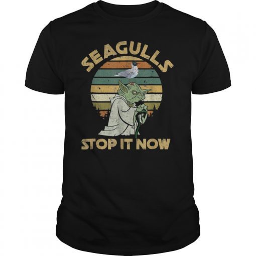 Seagulls Stop It Now Vintage TShirt For Men Women