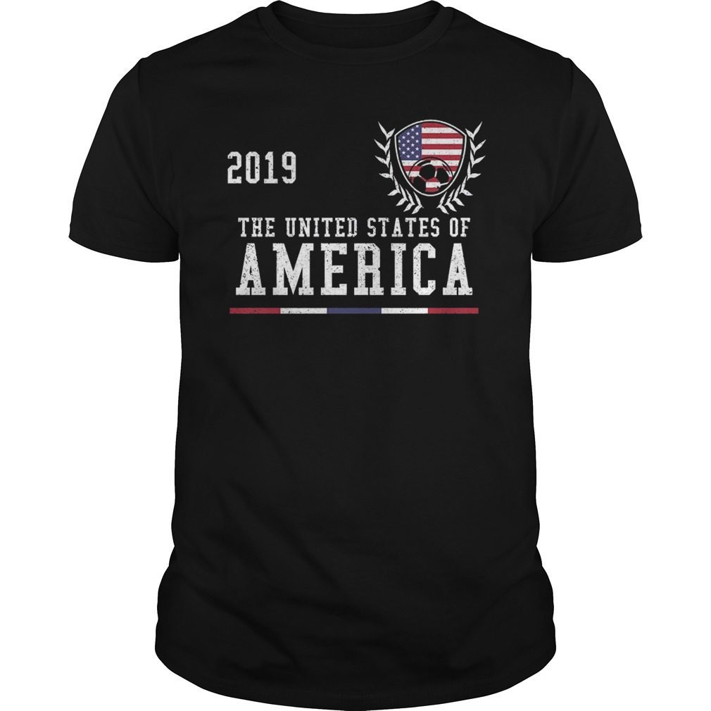 USA Football Jersey 2019 American Soccer T-Shirt