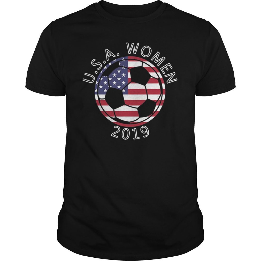 USA United States Women 2019 T-Shirt Soccer US Futbol