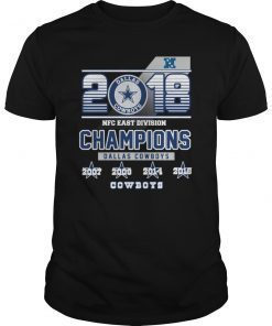 Dallas 2018 NFC North Division Champions Cowboys Shirt