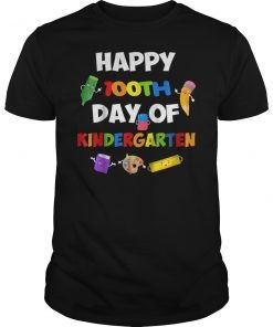 Happy 100th Day Of Kindergarten Shirt