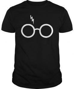 Harry Pawter Cute Glasses Potter Scar T-Shirt
