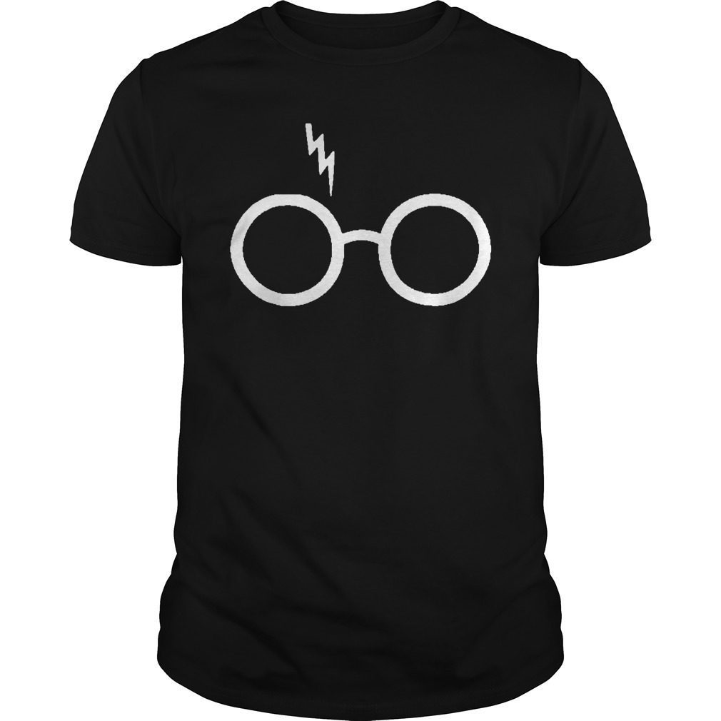 Harry Pawter Cute Glasses Potter Scar T-Shirt