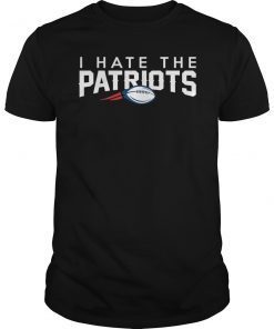 I Hate The Patriots Tee Shirt