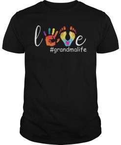 Love Grandmalife Grandma Life Shirt