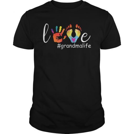 Love Grandmalife Grandma Life Shirt