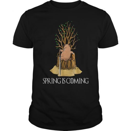 Spring is coming Happy Groundhog Day Shirt