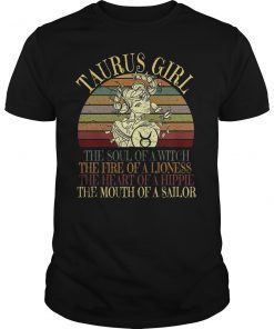 Taurus Girl Zodiac Sign Shirt April May Women