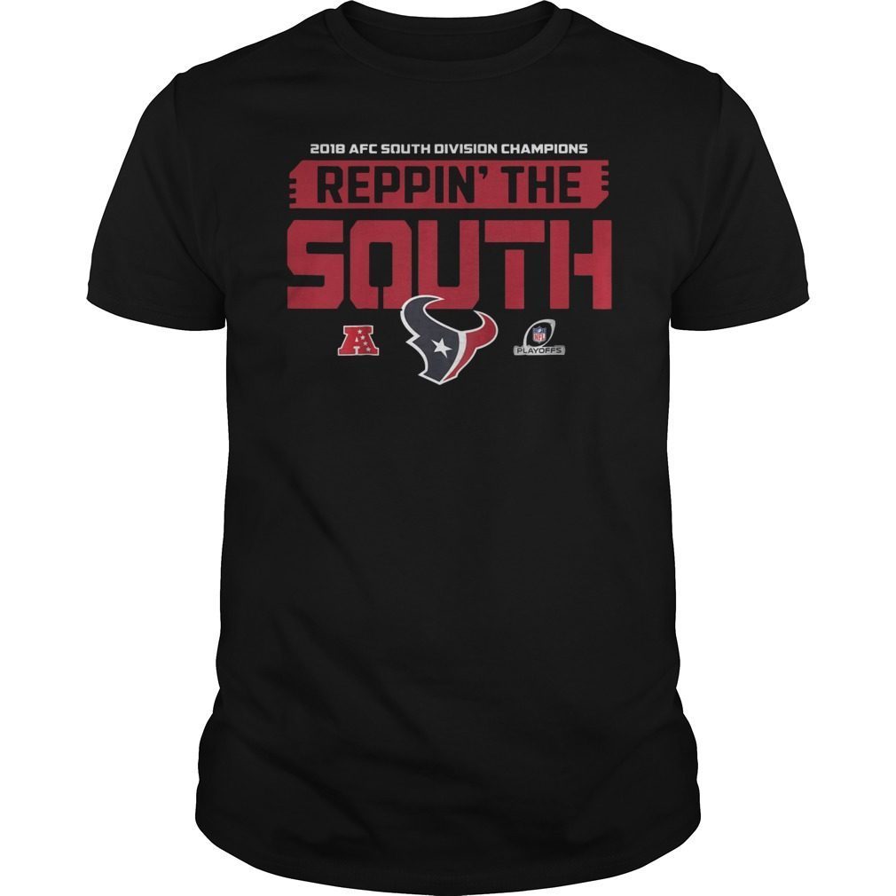 Texans South Division Champions Reppin The South Shirt