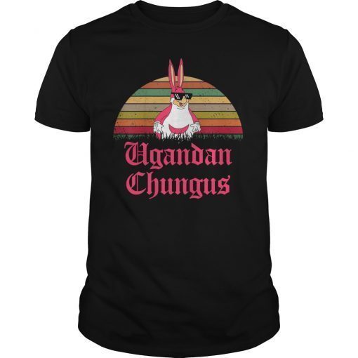 Thug Ugandan Chungus Retro Vintage Style Shirt