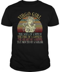 Virgo Girl Zodiac Shirt August September Women
