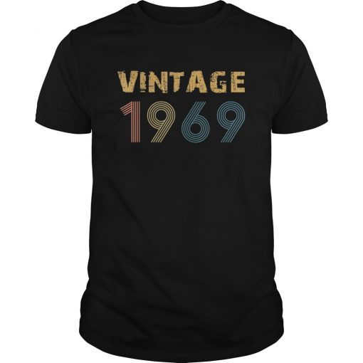 1969 Vintage Funny 50th Gift T Shirt