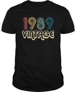 1989 Vintage Shirt 30th Shirt