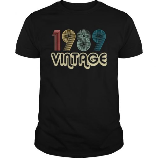 1989 Vintage Shirt 30th Shirt