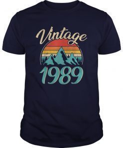 30th Gift Idea Vintage 1989 Tee Shirt