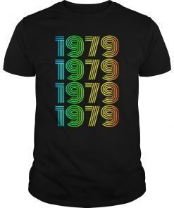 40th Gift 1979 retro Shirt Classic style