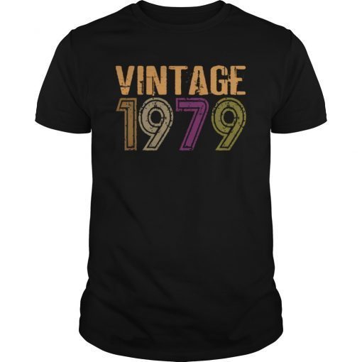 40th Gift Classic 1979 T-Shirt Vintage