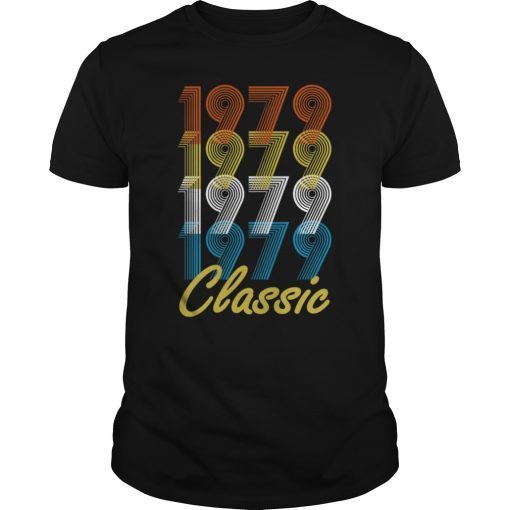 40th Gift Vintage 1979 Tee Shirt