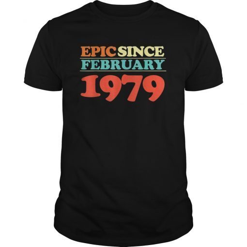 40th Gift Vintage style 1979 T Shirt